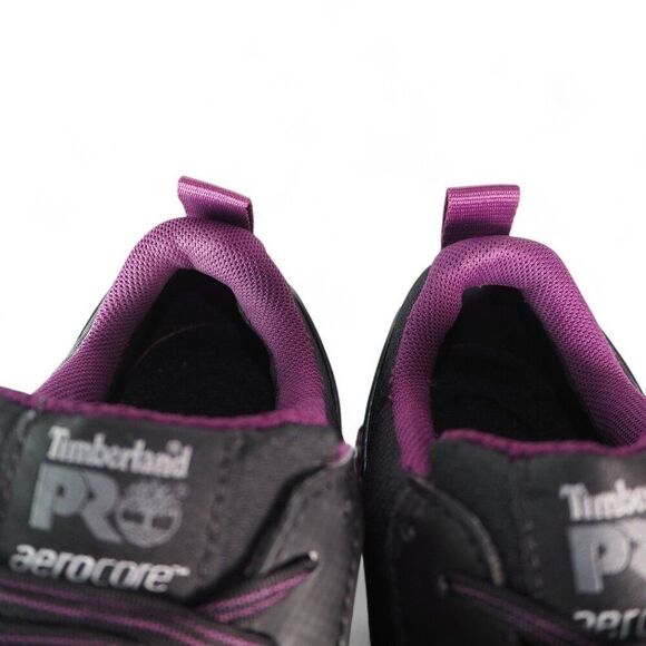 Timberland PRO Reaxion Low Composite Work Shoes Black / Purple A8001 Women's 9.5 - Picture 11 of 11